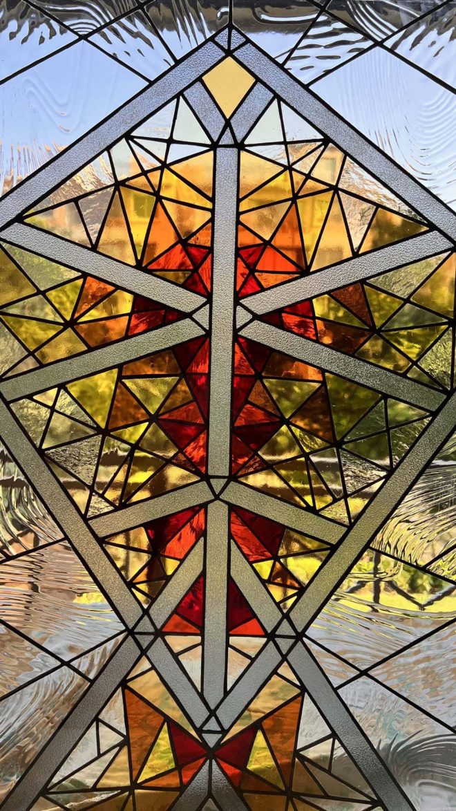 Stained Glass partition Panel